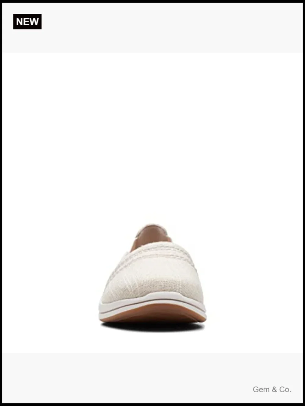 Breathable Textile Loafer with Cushioned Footbed